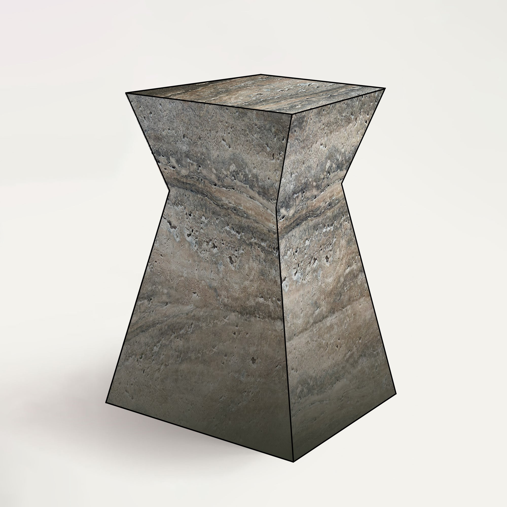 Titanium travertine