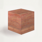 Red travertine